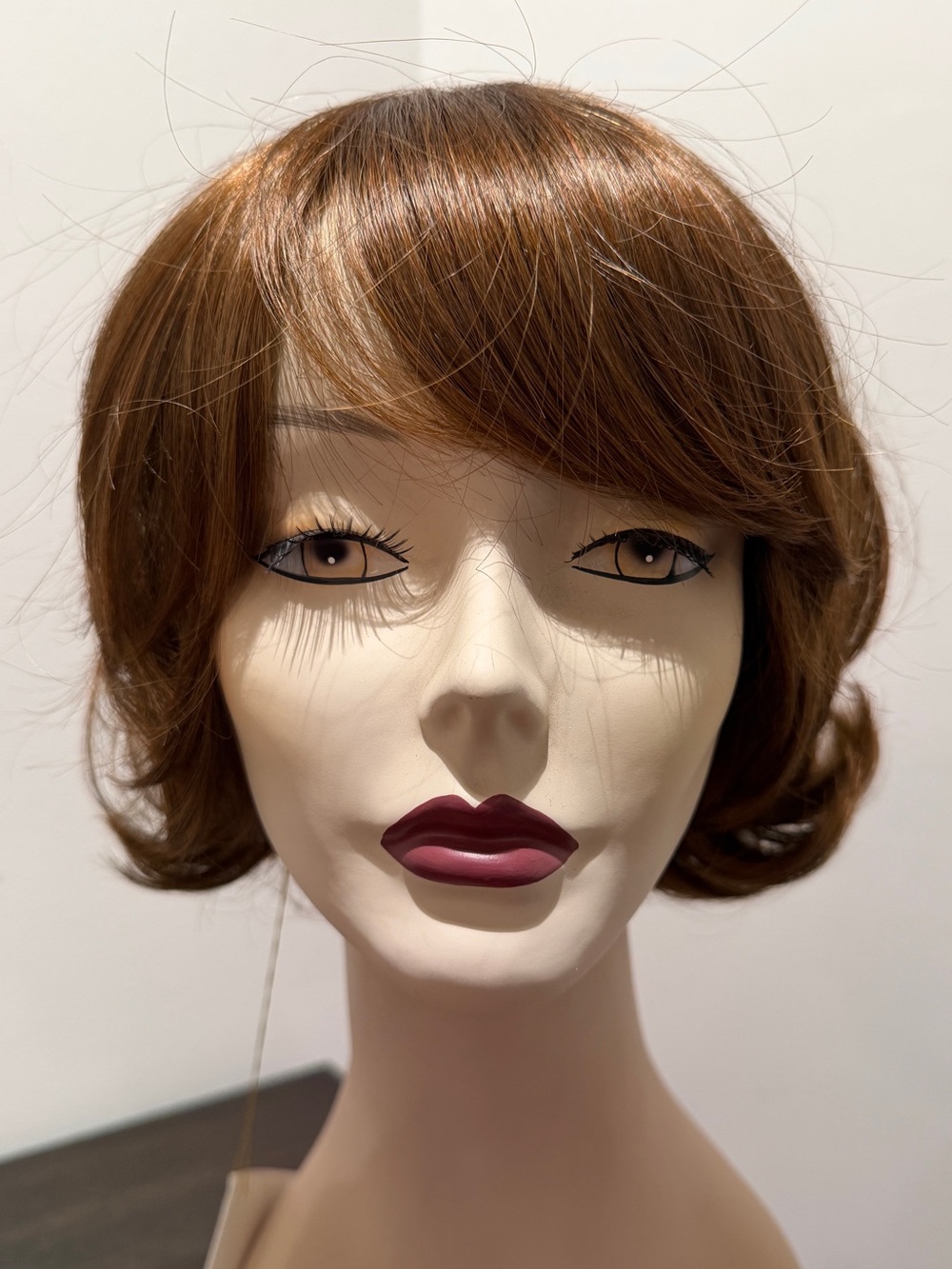 Daniella Synthetic Layered Wig in Bronzed Brown by Pierre International 0173